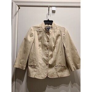 Requirements Camel/Tan  Jacket  L Pants 10  Womens Set